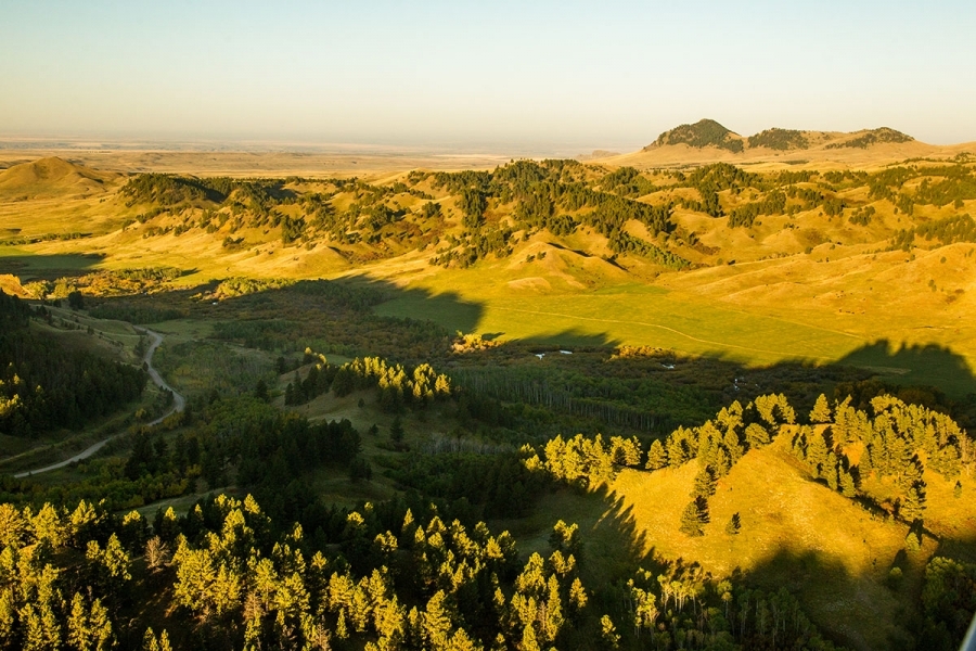 Open land on IX Ranch in Montana